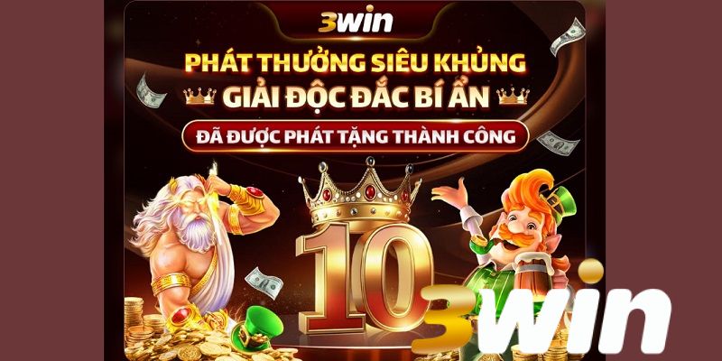 3win - Nhà Cái Uy Tín 3WIN.COM Đa Dạng Thể Loại Game 7 Các chương trình khuyến mãi bùng nổ